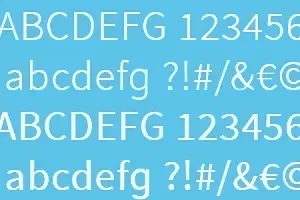 Hintergrund in Blau mit verschiedenen Buchstaben, Zahlen und Sonderzeichen in heller Schriftart angeordnet.